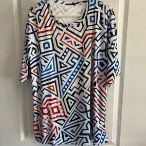 Abstract Art Tee Shirt - NEW